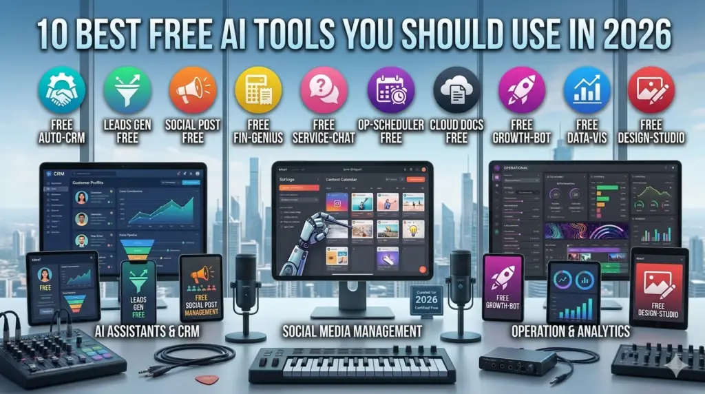 10 Best Free AI Tools You Should Use in 2026