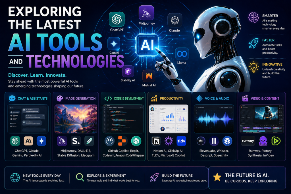 Exploring the Latest AI Tools and Technologies in 2026
