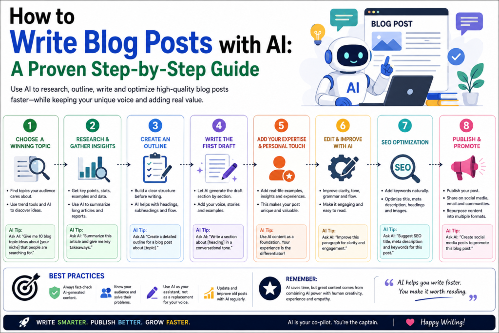 How to Write Blog Posts with AI