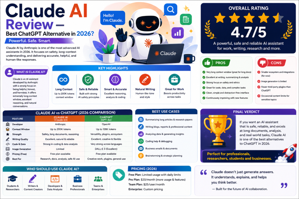 Claude AI Review — Best ChatGPT Alternative in 2026?