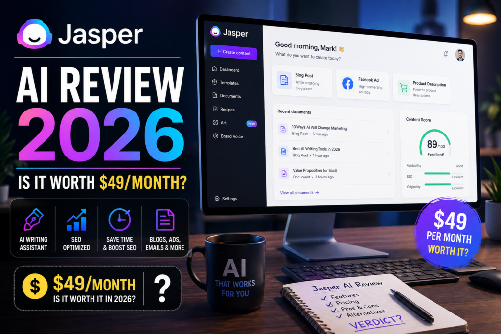 Jasper AI Review — Is It Worth $49/Month in 2026?