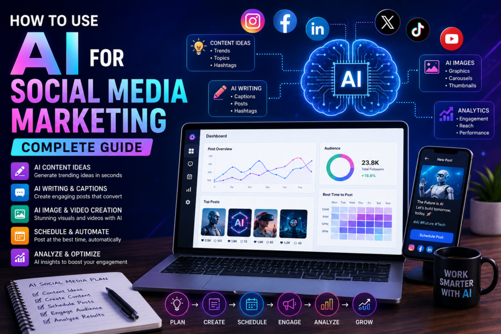 How to Use AI for Social Media Marketing — Complete Guide