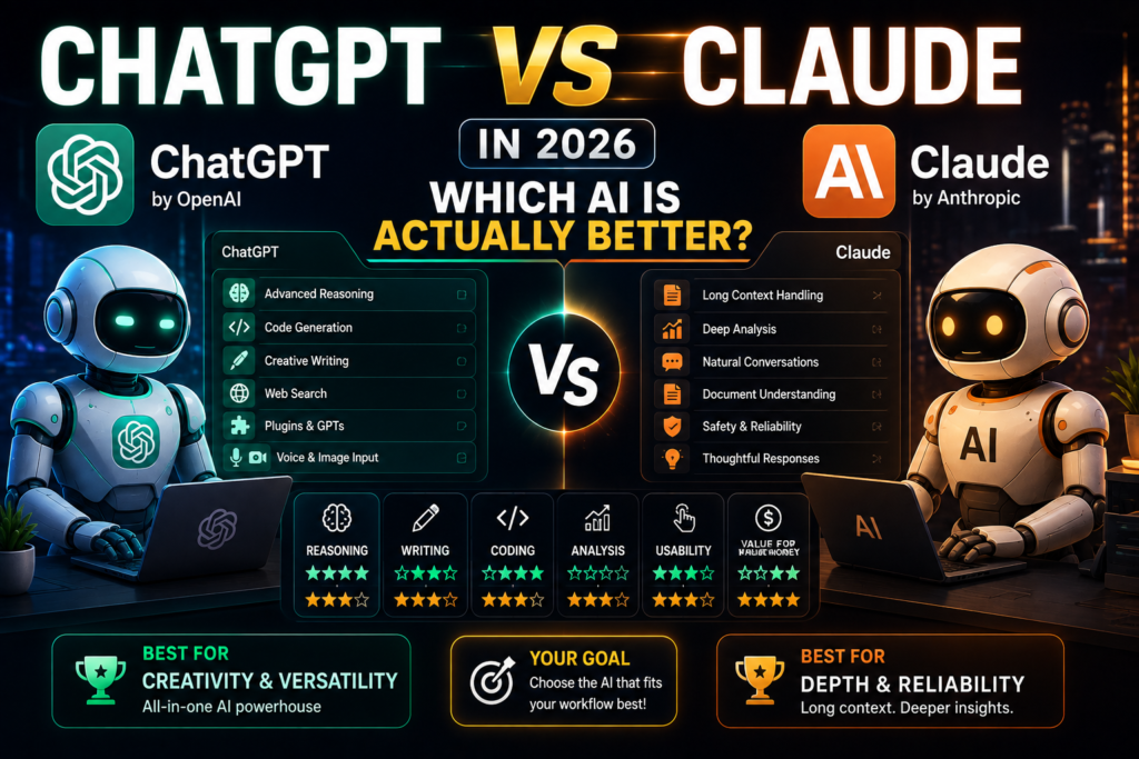 ChatGPT vs Claude in 2026