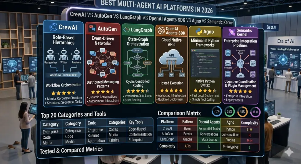 Best Multi-Agent AI Platforms in 2026