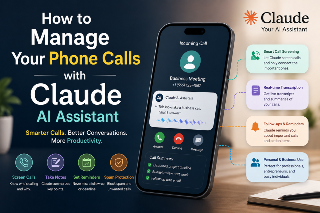 How to Manage Your Phone Calls with Claude AI
