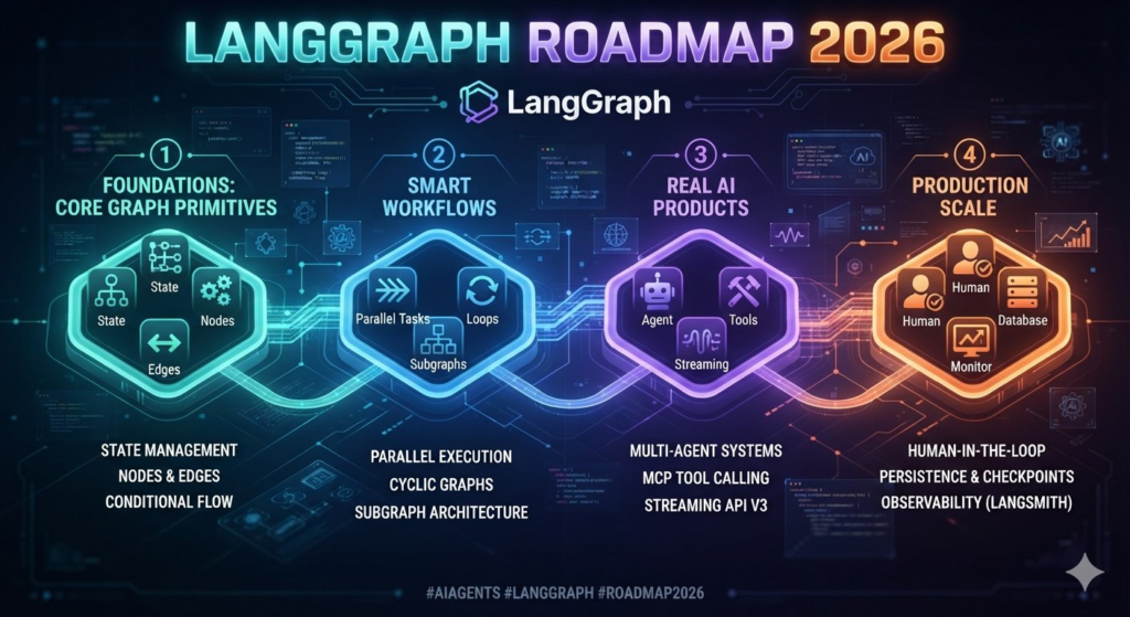 LangGraph Roadmap 2026: What to Learn for Fast AI Agent Development