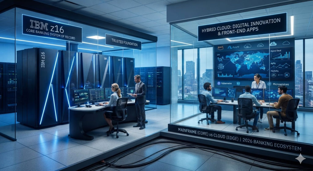 Mainframe vs Cloud in 2026: Why Banks Still Trust IBM Mainframes